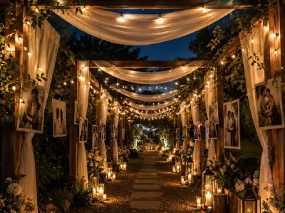 Wedding event decoration